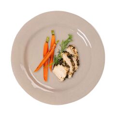 Puro Dinner Plate - Taupe