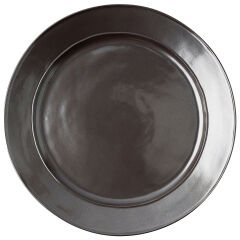 Pewter Stoneware Charger/Platter