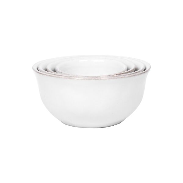 Puro Nesting Prep Bowl Set/4pc - Whitewash