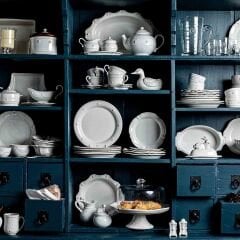 Berry & Thread Side/Cocktail Plate - Whitewash