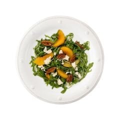 Berry & Thread Dessert/Salad Plate - Whitewash