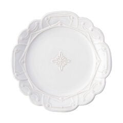 Jardins du Monde Dinner Plate - Whitewash