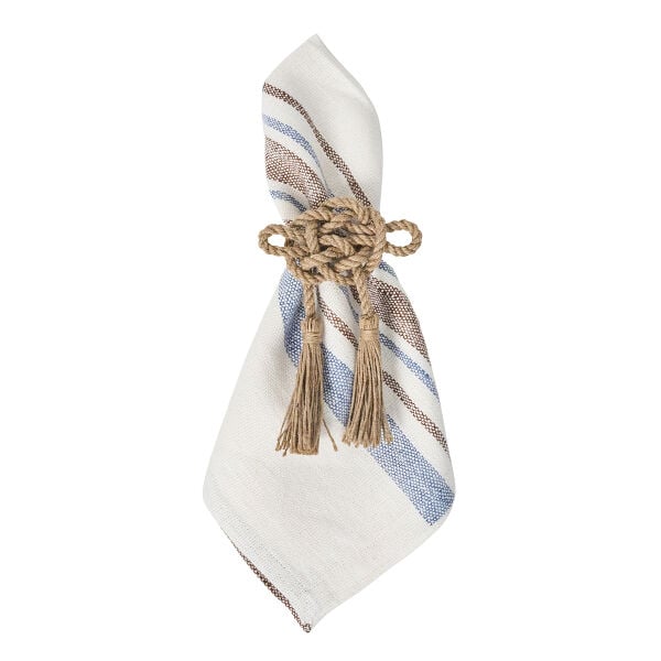 Danish Stripe Peçete 4lü Set Vizon