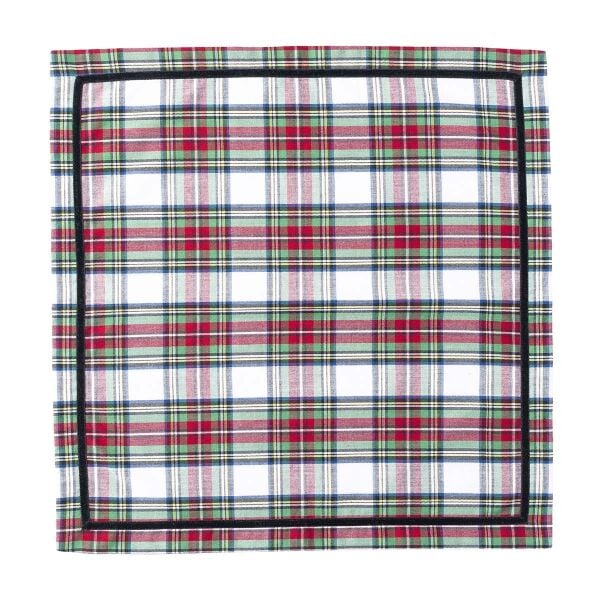Stewart Tartan Napkin - Multi
