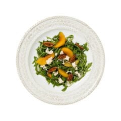 Le Panier Dessert/Salad Plate - Whitewash