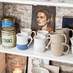 Le Panier Mug - Delft Blue