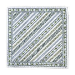 Seville Stripe Napkin - Green