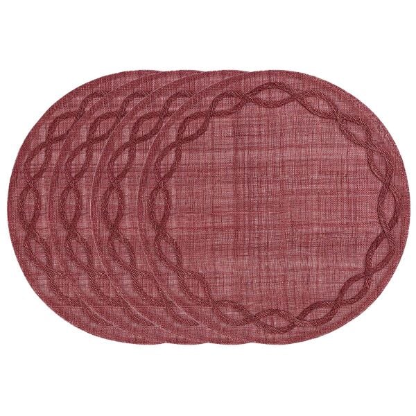 Tuileries Garden Amerikan Servis 4lü Set Dut Rengi