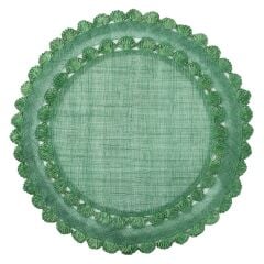 Isadora Placemat - Evergreen