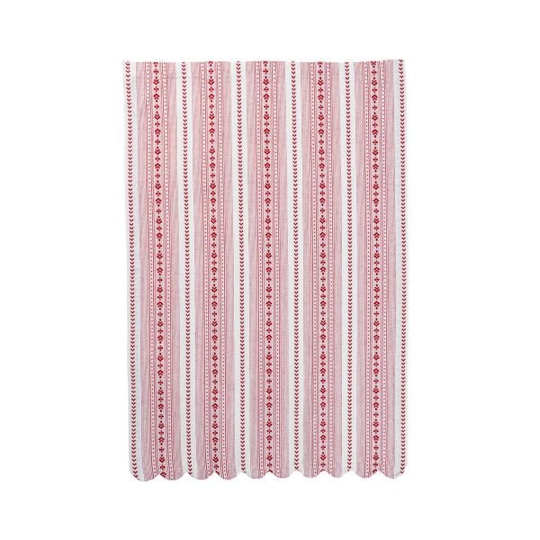 Villa Stripe Kitchen Towel Set/2 - Red