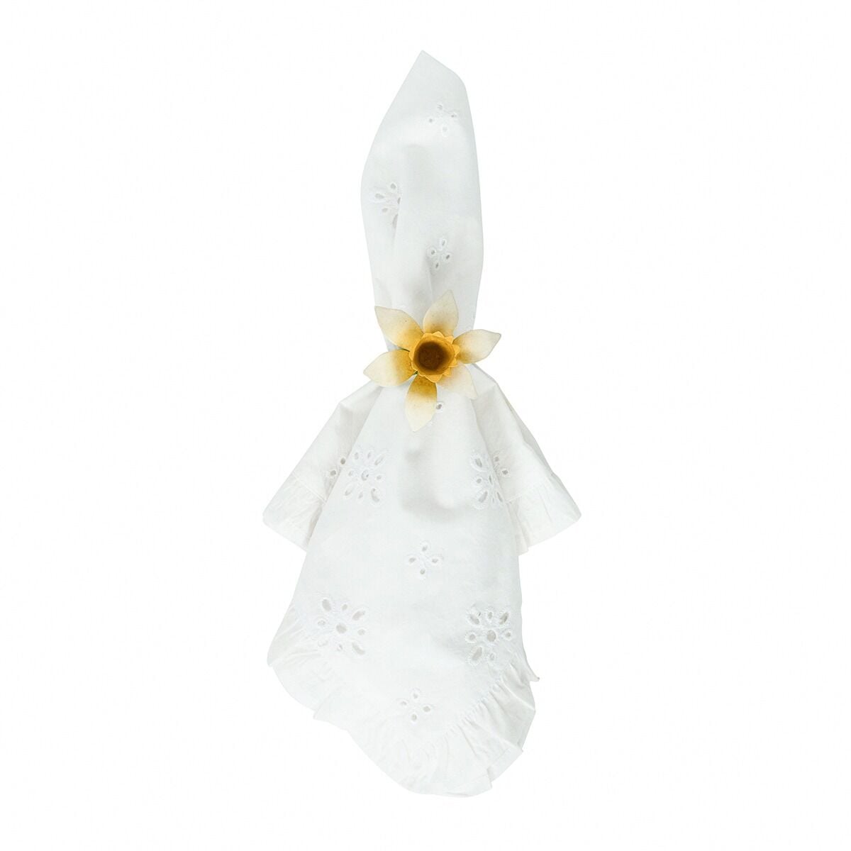 Meadow Walk Floral Napkin Ring Assorted Set/4 - Multi