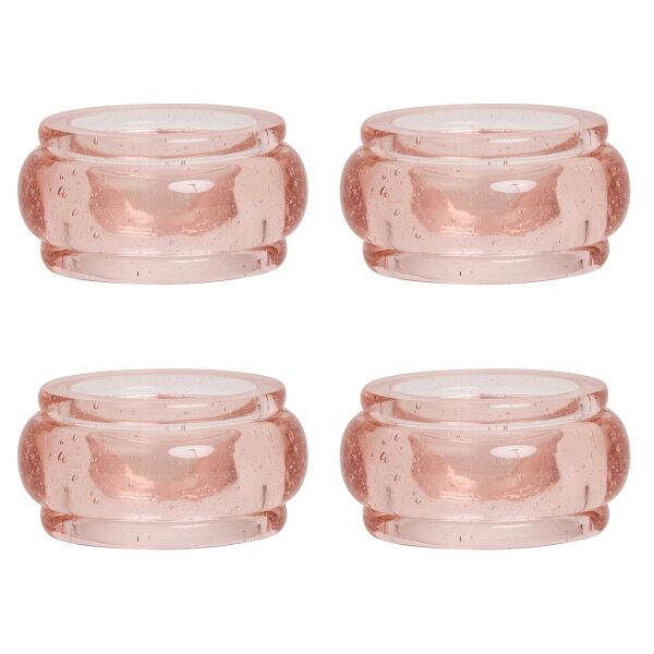 Provence Peçete Halkası 4lü Set Pudra Pembe