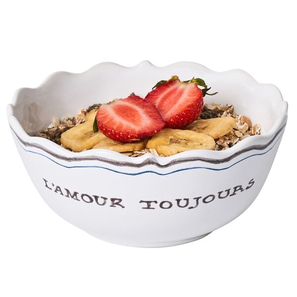 L'Amour Toujours Cereal/Ice Cream Bowl