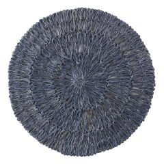 Straw Loop Placemat - Delft Blue