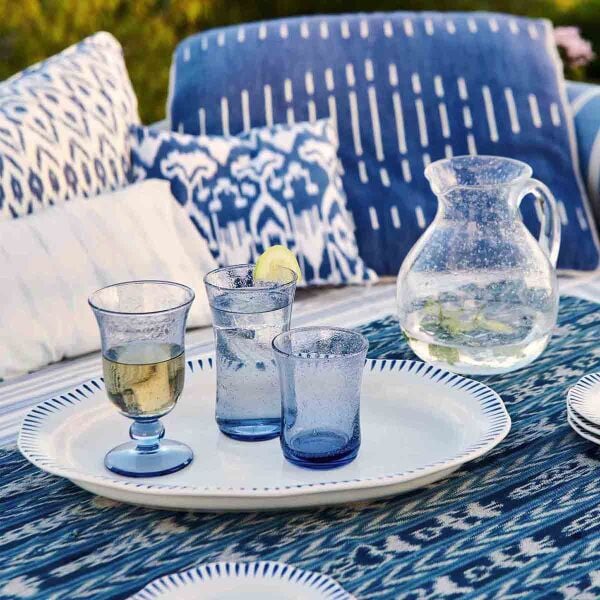 Provence Kadeh Şambre Mavi