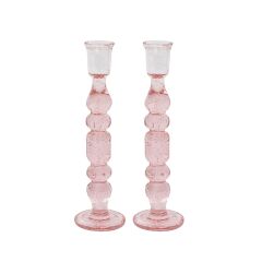 Provence 9'' Candlestick Set/2 - Blush