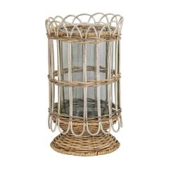 Provence Rattan 11.5'' Hurricane - Whitewash