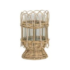 Provence Rattan 8.5'' Hurricane - Whitewash