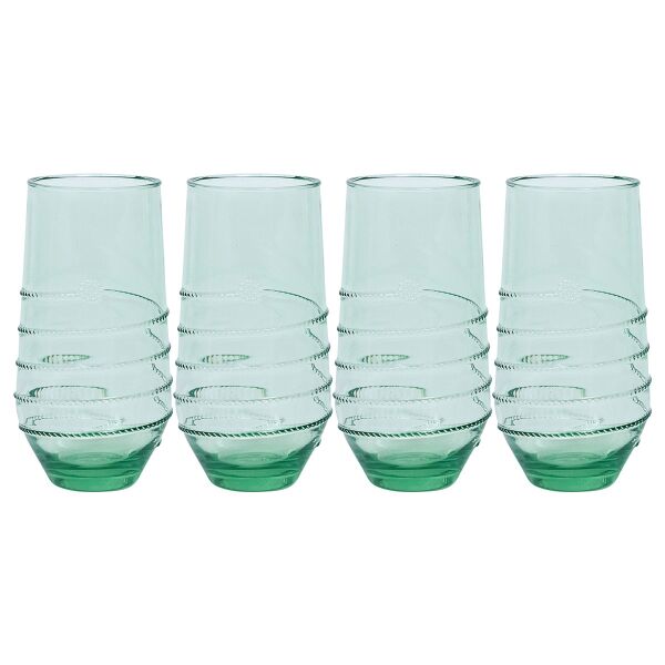 Amalia Acrylic Large Tumbler Set/4 - Seagrass