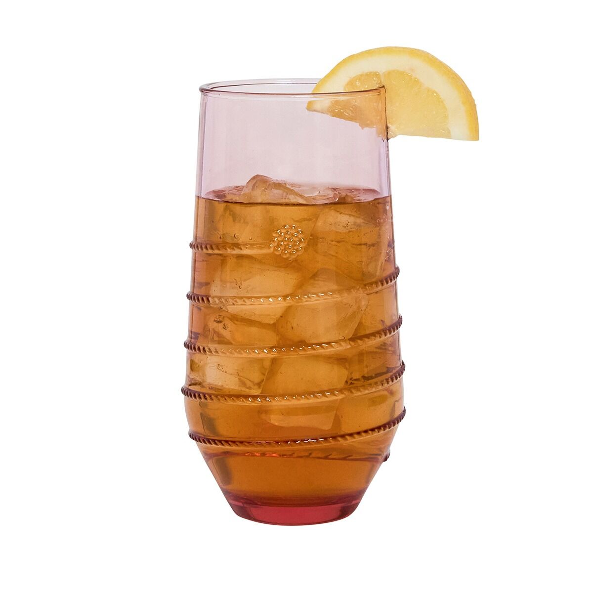 Amalia Acrylic Large Tumbler - Coral
