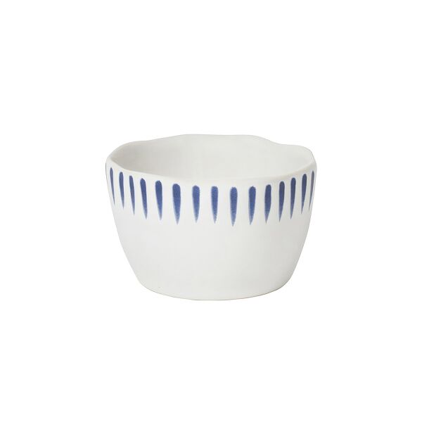 Sitio Stripe Ramekin Kase Delft Mavisi