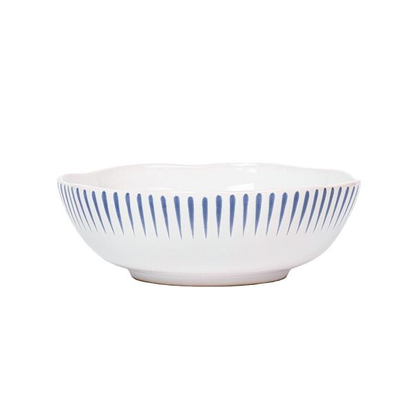 Sitio Stripe 4 Parça Yemek Takımı Delft Mavisi